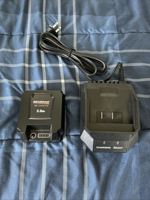 #ad Generac Assy Battery 12V Lithium Ion 10000020303 With Charger $74.99