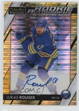 2024 O-Pee-Chee Platinum 2024-25 Update Seismic Gold 1/25 Lukas Rousek Auto 00ag
