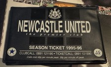2 Historical Newcastle United Season Ticket Books
