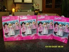 VINTAGE MATTEL 1989 BARBIE WEDDING OF THE YEAR 4 OUTFITs #3788, 3789, 3790, 3791
