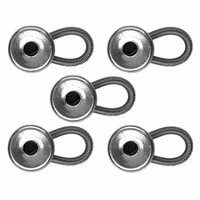 Wonder Men's Metal Button Collar Extender Pack Of 5PC