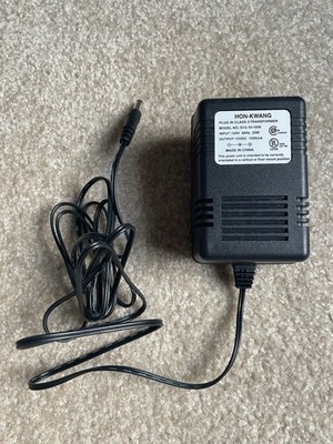 Plug In Class 2 Transformer Hon-Kwang AC To DC Power Adapter Black 6Ft
