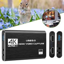 Game Capture Karte USB 3.0 Video Card HD 1080P HDMI Videoaufnahme Recorder Linux