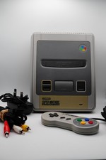 Super Nintendo Entertainment System (SNES) Console | 1 Controller | All Leads
