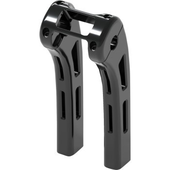 2018-2024 Harley-Davidson FX Ghost Risers - Softail Display Clamp 10'' Black