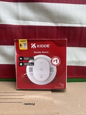 Kidde 20SA10 Hardwired Smoke Detector with Photoelectric sensor New Open Box