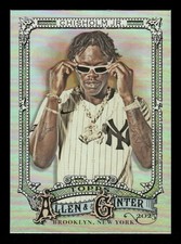 2025 Topps Allen and Ginter Silver Portrait #74 Jazz Chisholm Jr.