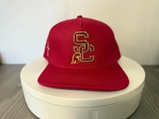 Travis Scott x Mitchell & Ness USC Trojans Snapback Hat - SHIPS FAST