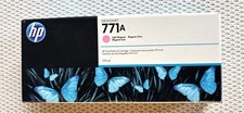 New HP 771A B6Y19A 775 ml DesignJet Ink Cartridge Light Magenta /Weighs Full