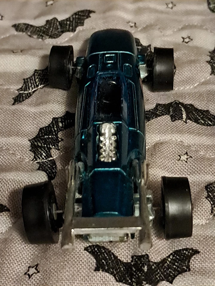 风火轮 Redline 1969 Indy Eagle 绿色带工厂彩绘黑色底座高等级 — 第 4/4 张图片