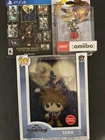 PS4 Kingdom Hearts All In One + Funko Pop 07 + Sora Nintendo Amiibo
