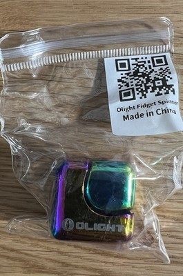 Olight 2025 Rainbow Fidget Spinner Cube | BRAND NEW