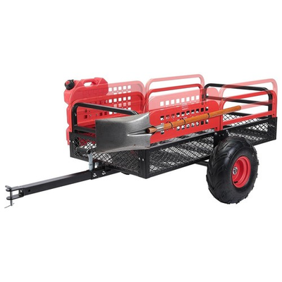 #ad KEMIMOTO ATV UTV Trailer Pull Behind Lawn Mower Dump Cart 1500 lbs 15 20 Cu.Ft $313.49