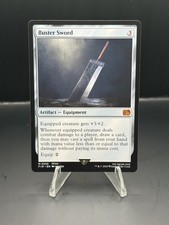 final fantasy buster sword mtg Buster Sword [255] [FINAL FANTASY] [Foil] – Face to Face Games