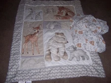 Lambs & Ivy Mighty Jungle Animals Baby Nursery Crib Bedding Set