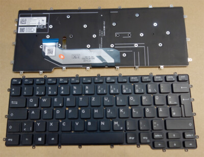 original Tastatur Dell latitude 14 7400 2-in-1 , DLM18G1, 2RH81 backlit Keyboard