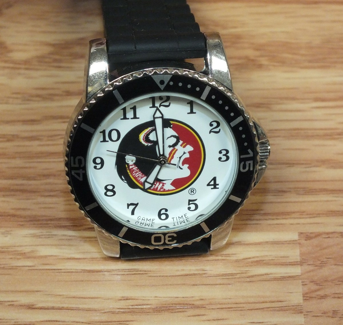 Florida State Seminoles \'FSU\' Game Time Collegiate Series Stainless Steel Watch Men main image 3
