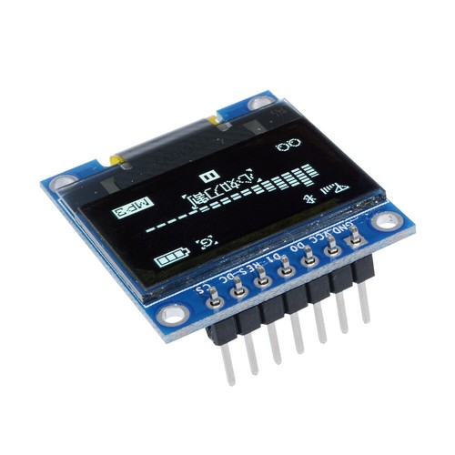 OLED Display Module IIC I2C/SPI 0.49/0.69/0.91/0.96/1.3" White/Blue For Arduino - Bild 67 von 95