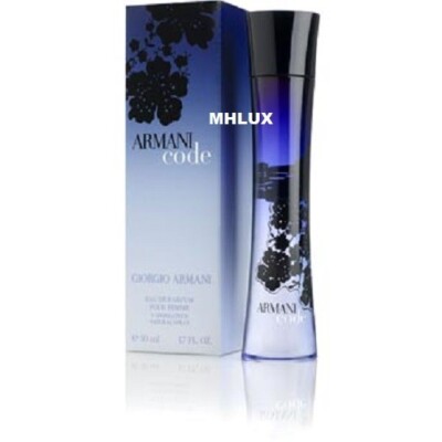NEW ARMANI CODE by GIORGIO  ARMANI PARFUM PERFUME 2.5 oz *RETIRED - SUPER RARE*