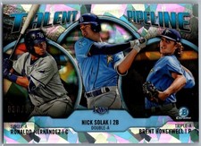 2019 Bowman Chrome Talent Pipeline Atomic Refractor /150 Solak Honeywell #TP-TB