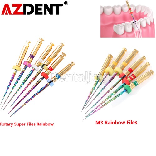 Dental Rotary Super Files/M3 Rainbow Files Thermal Activation Root ...