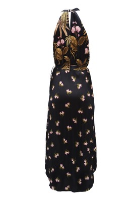 Vince Garden Dress In Tropical Polyester Women Multicolor L