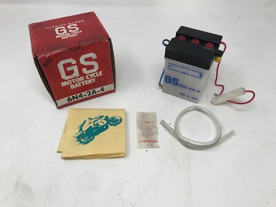 GS 6N4-2A-4 6V 4A Motorrad Roller Batterie