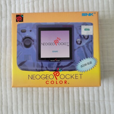 SNK Neo Geo Pocket Color Ocean Blue - Brand New, sealed, never opened ...