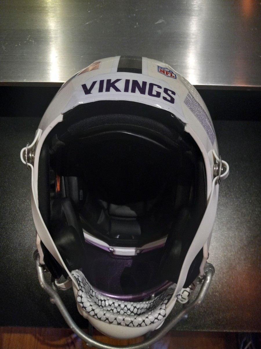 Minnesota Vikings WINTER WARRIOR Football Helmet VICIS ZERO Minnesota Vikings WINTER WARRIOR Football Helmet VICIS ZERO