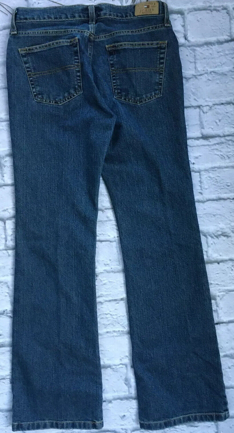 Tommy Hilfiger Girl 7 Jeans Bootcut Junior Blue R… - image 8