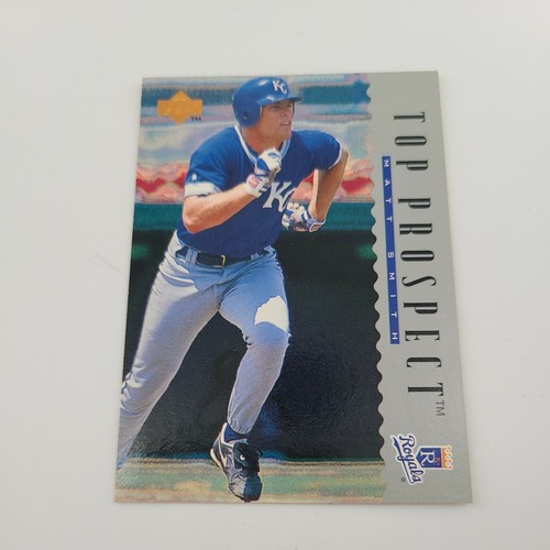 1995 Upper Deck Matt Smith #12 Top Prospect Kansas City Royals Baseball Card