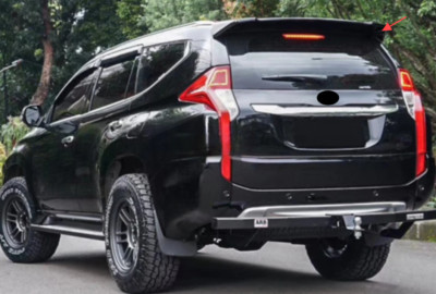 Montero Rear Diffuser Rear Roof Spoiler Wing For 2016-2020 Mitsubishi Pajero Montero Sport ...
