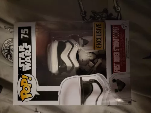 Funko Pop! Star Wars: FIRST ORDER STORMTROOPER #75 EXCLUSIVE vaulted limited ed.