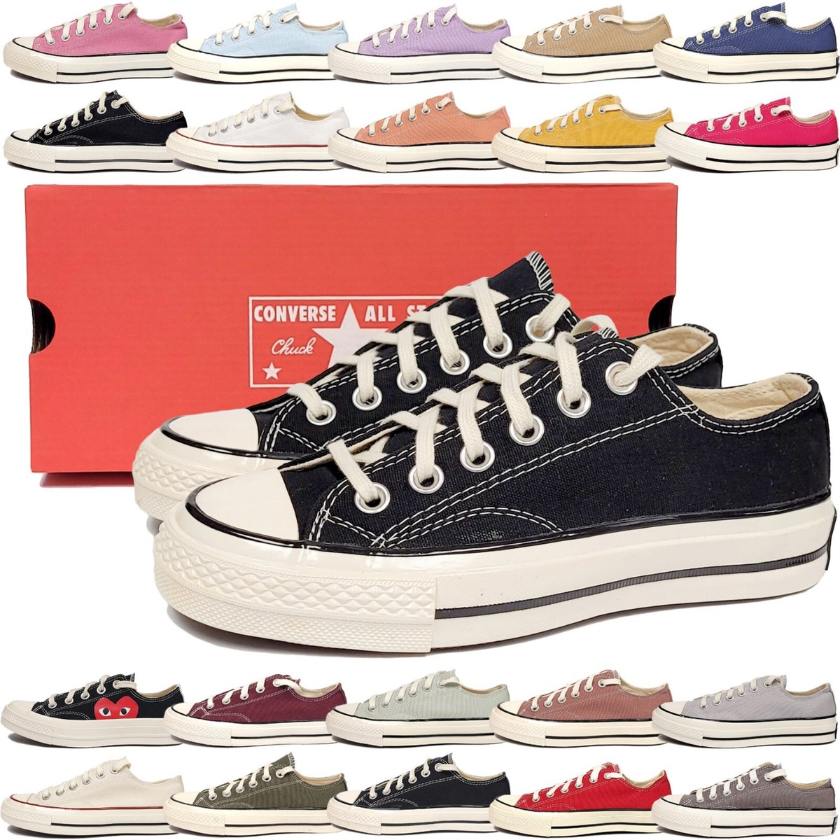 Converse All Star Shoes Chuck Taylor Low Top Unisex Casual