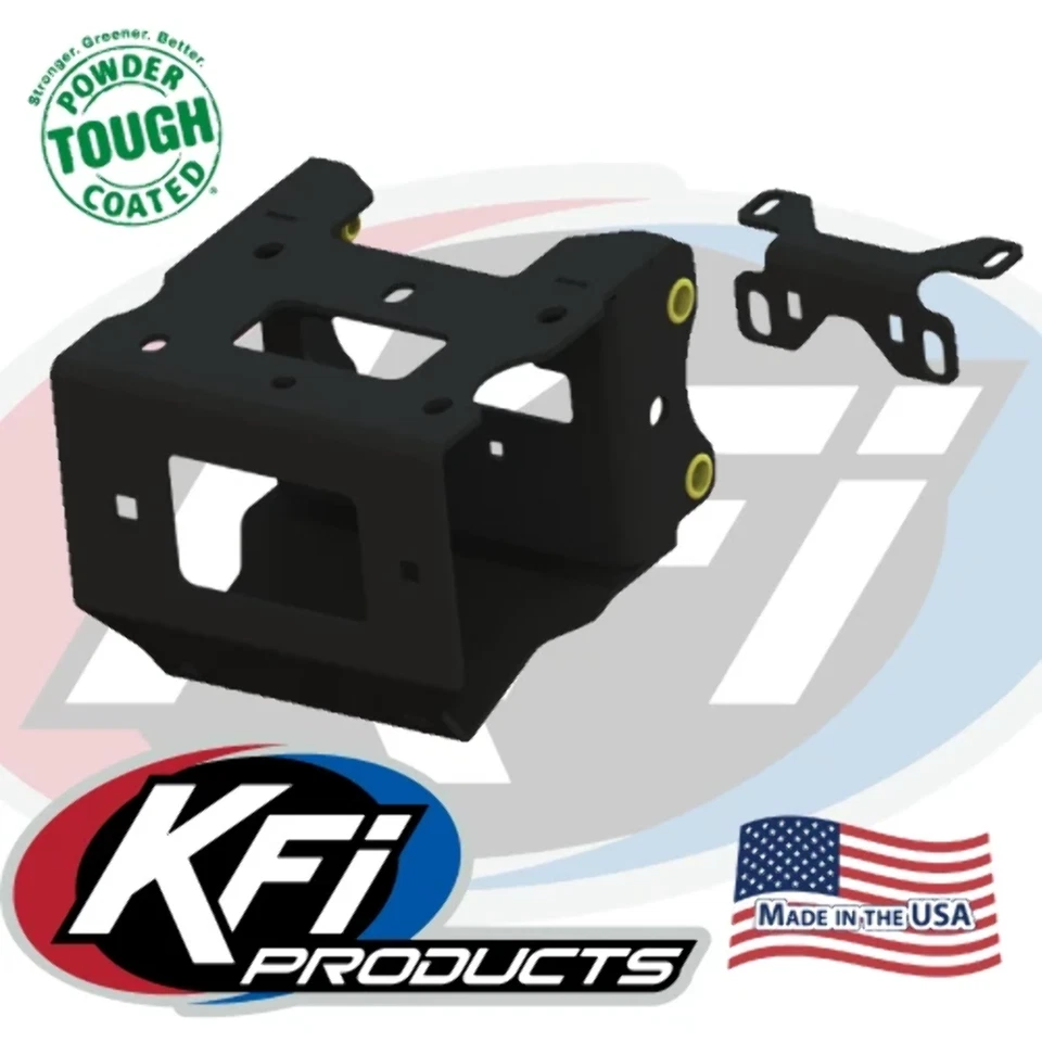 Kit de cabrestante y montaje Polaris Scrambler 850 2013-19 KFI SE35 Stealth Foto 4 de 4
