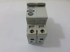  Allen Bradley 1492-CB2 H250 Circuit Breaker 25 AMP Ser B 480 VAC 