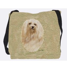 HAVANESE Tapestry Tote Bag, 17"x17", Robert May Design,Pure Country Weavers. New