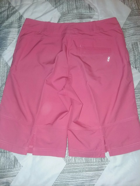 Women's Tail Tech 6 Golf Shorts Coral Pink Orange Color Bermuda Length 31 x 11 | eBay