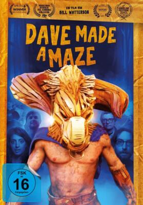 DAVE MADE A MAZE - THUNE,NICK/BUSCH,ADAM/+   DVD NEU