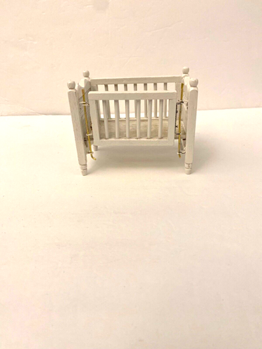Vintage Miniature Dollhouse Crib