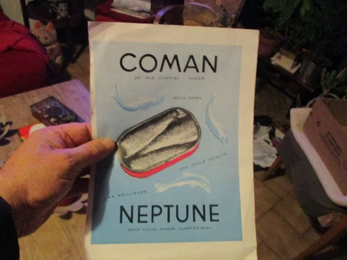 from an Old Magazine: Coman Neptune Agadir & Renault Frigate Sardine Box