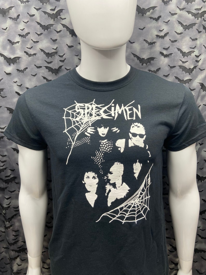 Specimen Tshirt Gothic Deathrock Goth Post Punk, Unisex Tee