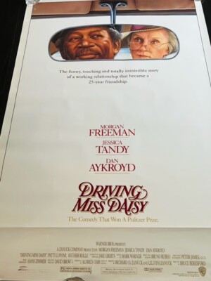 Movie Theater Cinema Poster vtg Lobby Card Driving Miss Daisy Morgan Freeman '89