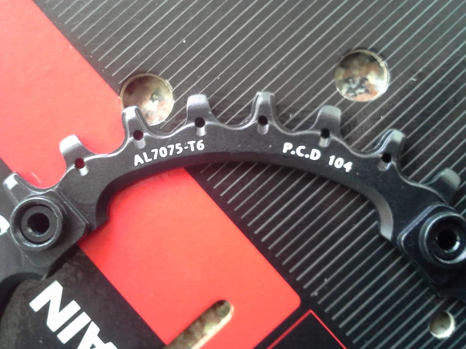 FOURIERS PCD104 Bike Mountain Chainring for Shimano M370 M410 LX 610 670 XT M780 - Image 4 of 4