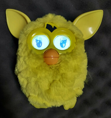 Hasbro Furby Sprite Yellow 2012 Collectible Good Condition No Box