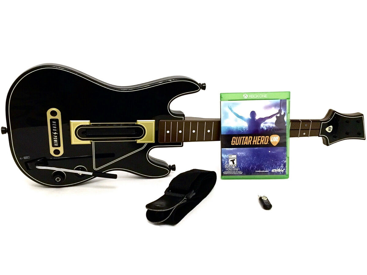  Guitar Hero Live w/ Guitar Controller Bundle