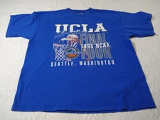 UCLA Bruins NCAA Final Four 1995 Seattle Mens XL Blue Tee Gear for Sports USA