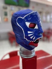 BLUE PANTHER LUCHADOR PROGRADE MASK WRESTLER MASCARA LUCHALIBRE CMLL WWE TECNICO
