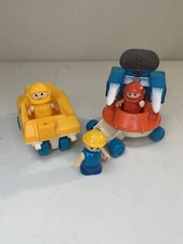 VTG Lil Playmates Missile Launcher And Space Explorer + Figures