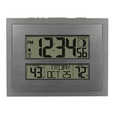 W79752-BHG La Crosse Technology Atomic Digital Wall Clock TX141V3 - Open Box